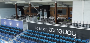 salon tanguay stade saputo vue interieure